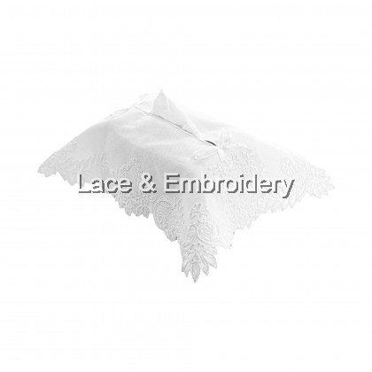 Lace & Embroidery Assyria White Floral Cording Embroidery Cation Lace & Embroidery Assyria White Floral Cording Embroidery Cation